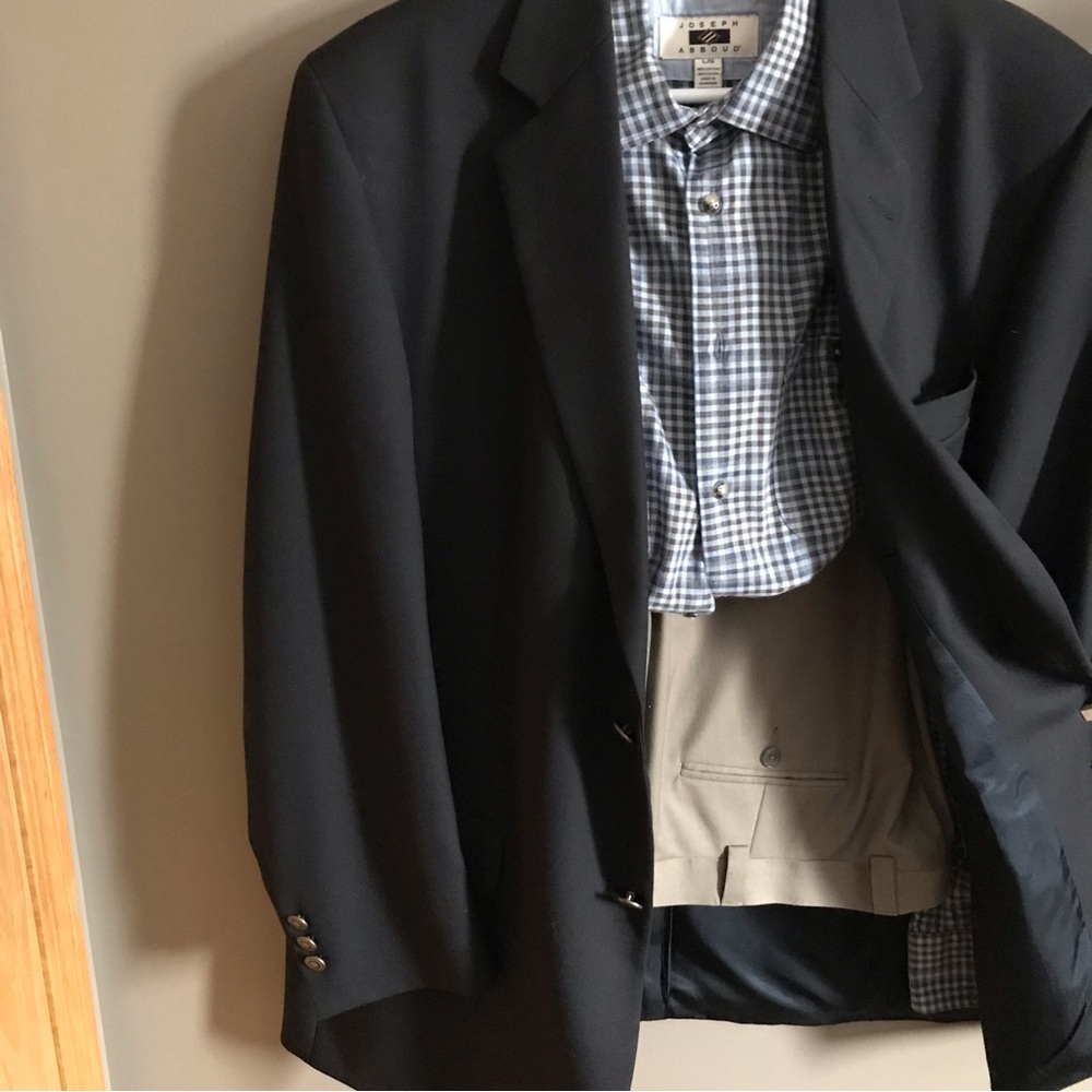 Men’s 3 piece ensemble. Pants, Jacket & shirt.